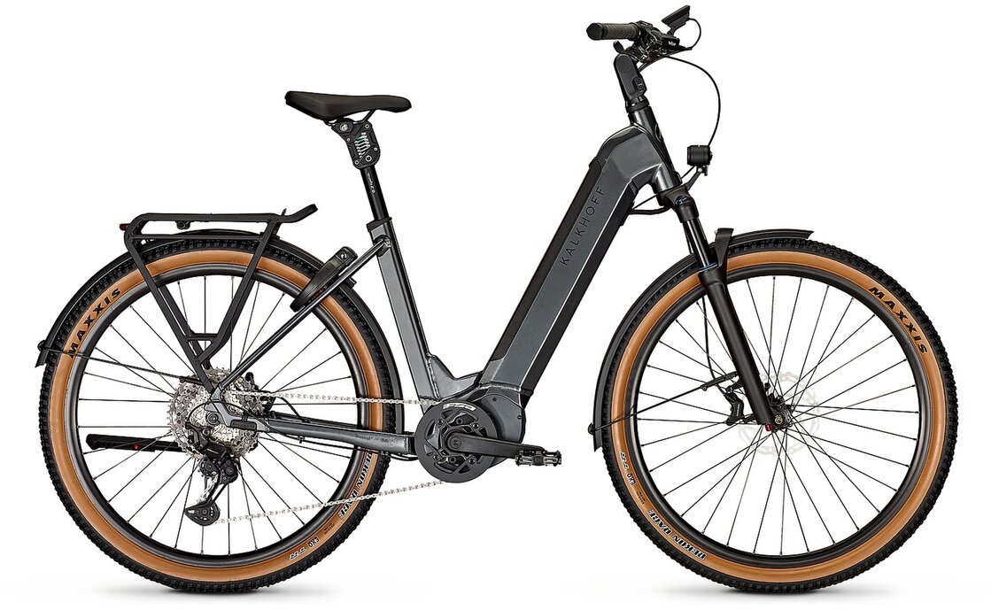 Kalkhoff Entice 5 Advance + E-Trekkingrad – Bosch Performance Line CX Smart, 625 Wh, 29 Zoll