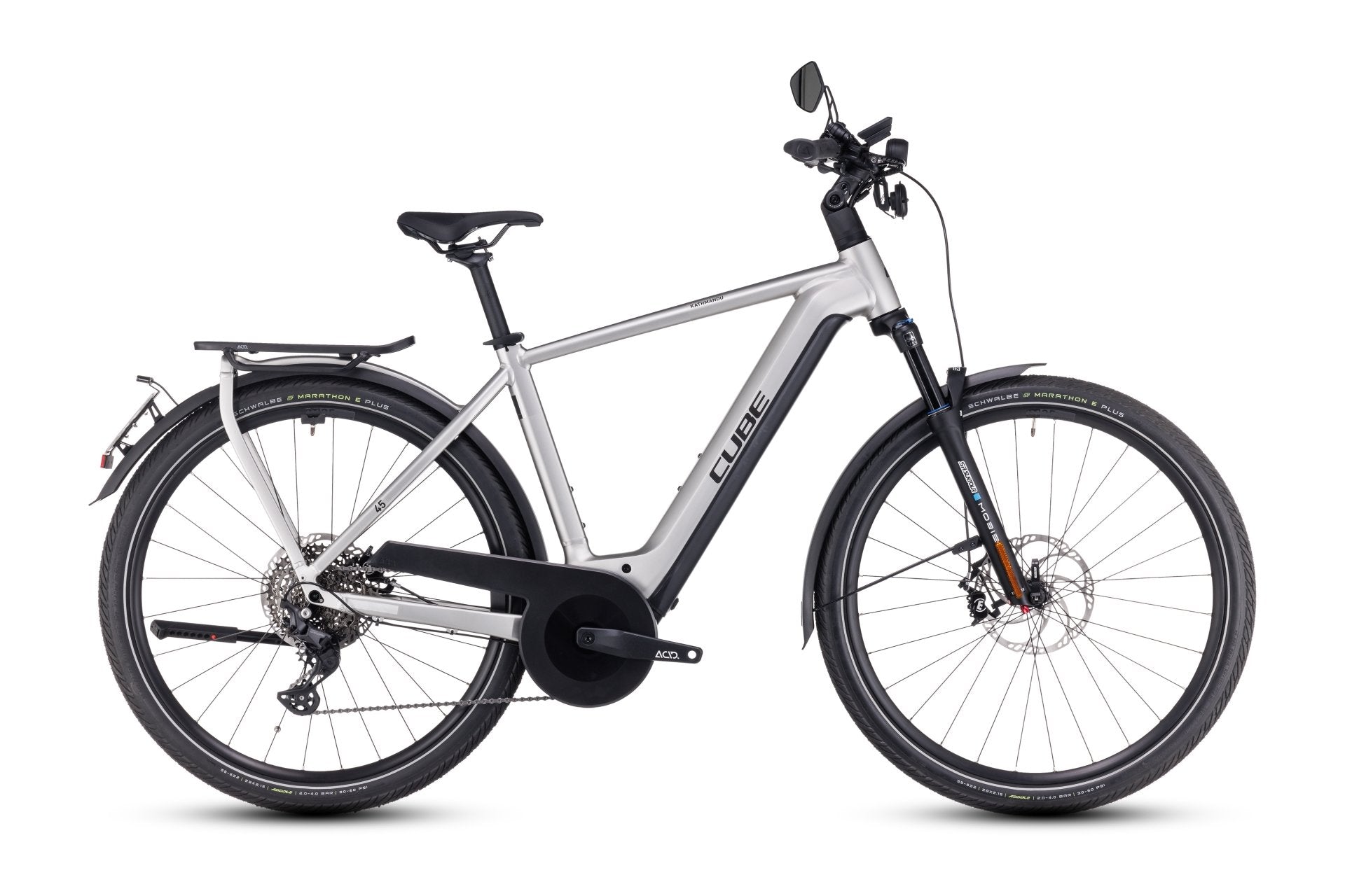 Cube Kathmandu Hybrid 750 E–Trekkingrad – Bosch Performance Line Speed Smart, 750 Wh Akku