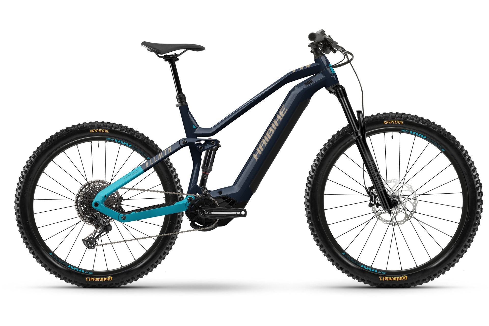 Haibike AllMtn 2 E-MTB Fully – Yamaha PW-X3, 720 Wh Akku