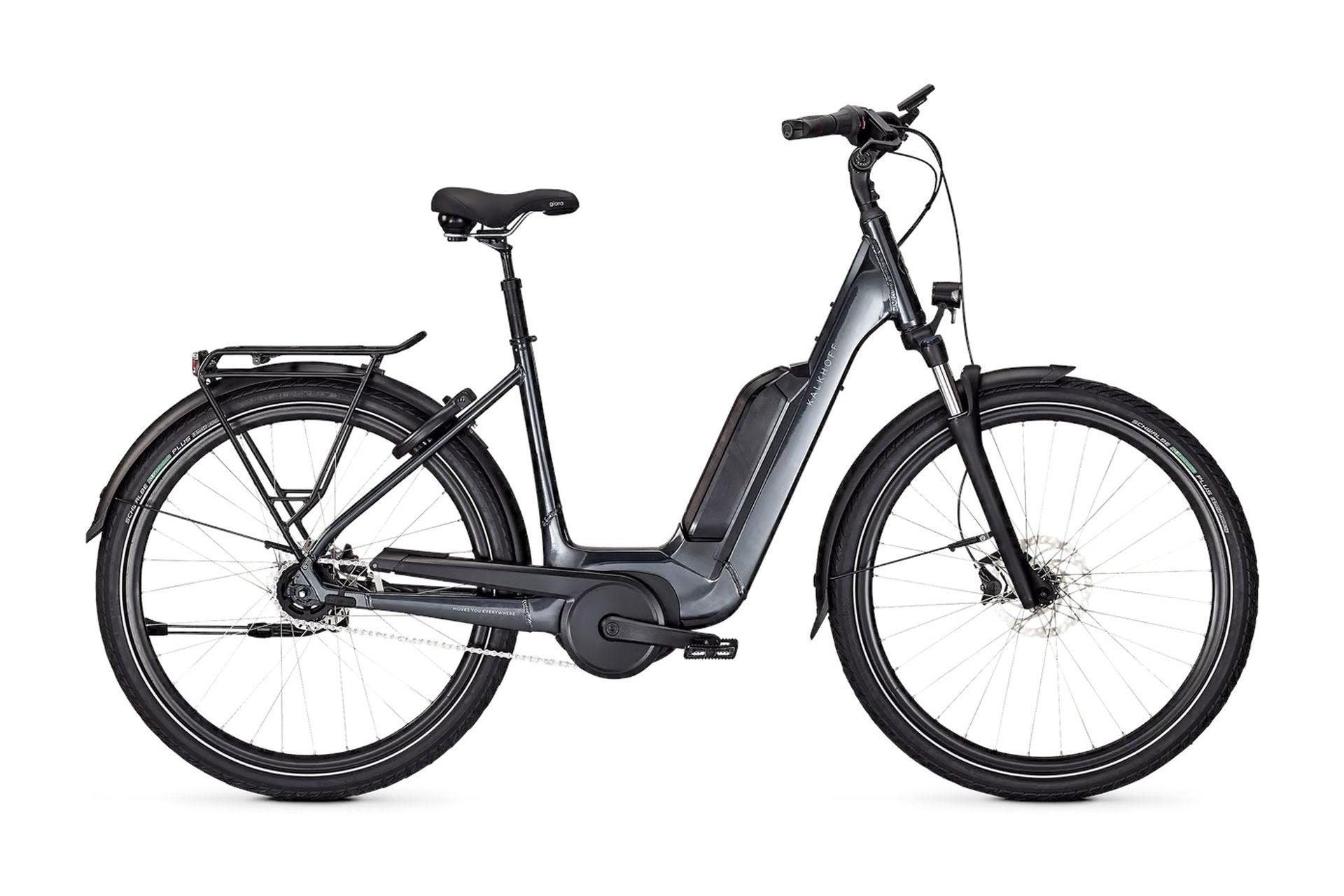 Kalkhoff Image 1 XXL E-Cityrad Tiefeinsteiger Damen Komfort Alltagsbegleiter – 545 Wh Akku, 28 Zoll