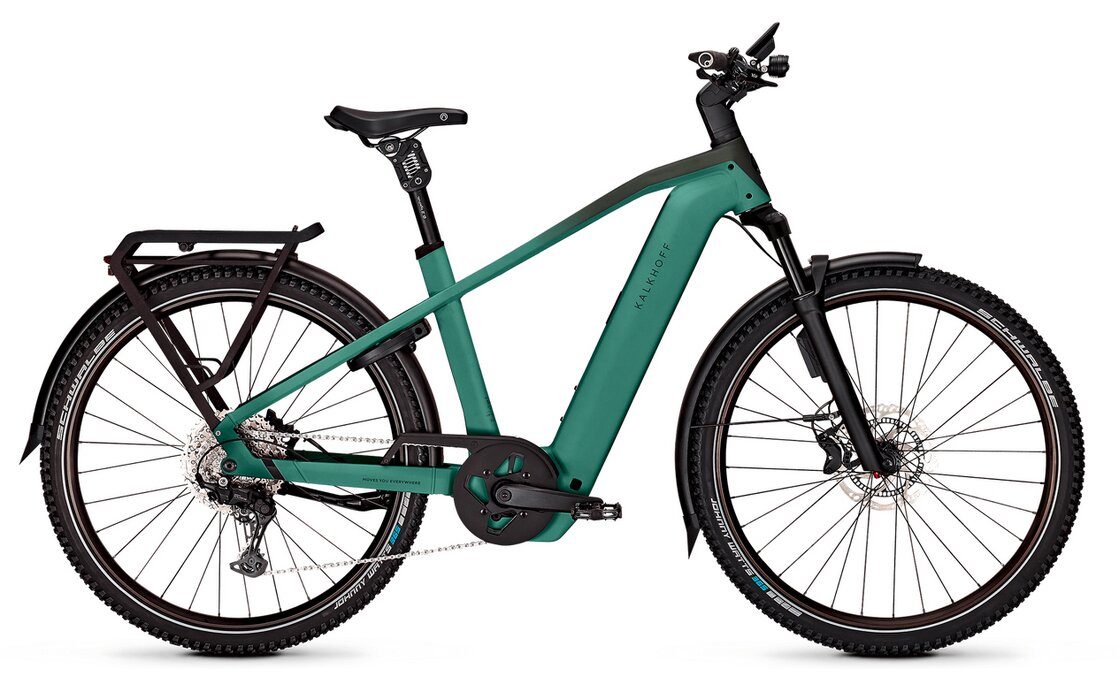 Kalkhoff Entice 5 Excite ABS E-Trekkingrad – Bosch Performance Line CX Smart Gen5, 800 Wh Akku
