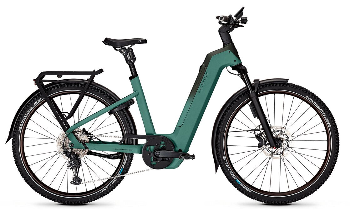 Kalkhoff Entice 5 Excite ABS E-Trekkingrad – Bosch Performance Line CX Smart Gen5, 800 Wh Akku
