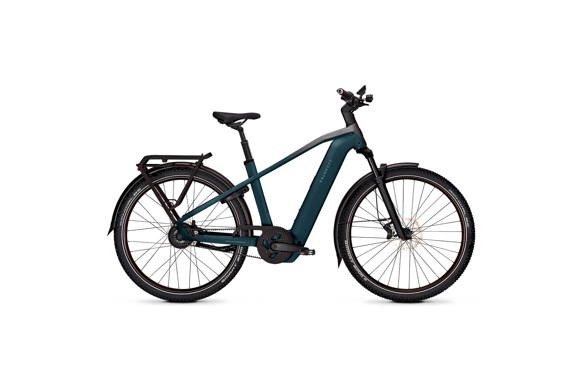Kalkhoff Entice 5 Advance Plus Belt E-Trekkingrad – Bosch Performance Line CX Smart Gen5, 800 Wh Akku