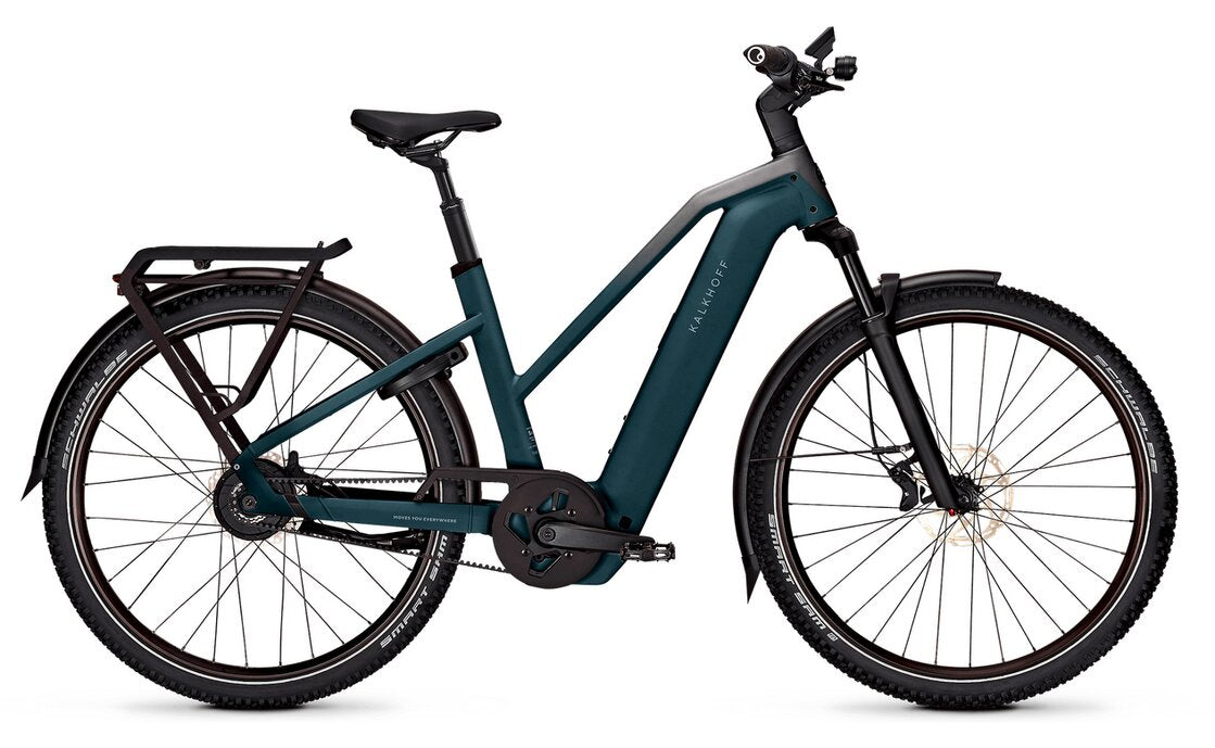 Kalkhoff Entice 5 Advance Belt E-Trekkingrad – Bosch Performance Line CX Smart Gen5, 800 Wh, 29 Zoll