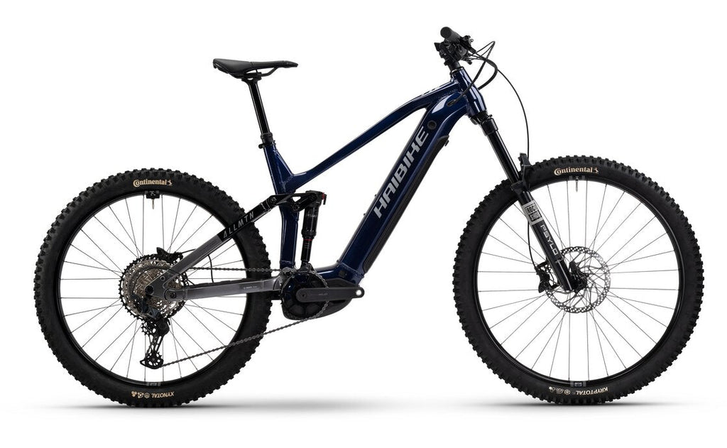 Haibike Allmtn 6 E-MTB Fully – Bosch Performance Line CX Smart Gen5 Motor, 800 Wh Akku