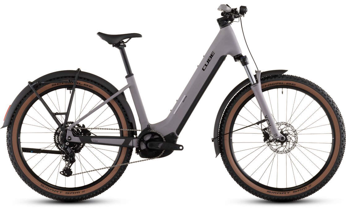 Cube Reaction Hybrid Performance 600 FE E-Trekkingrad – Bosch Performance Line Smart 600 Wh Akku