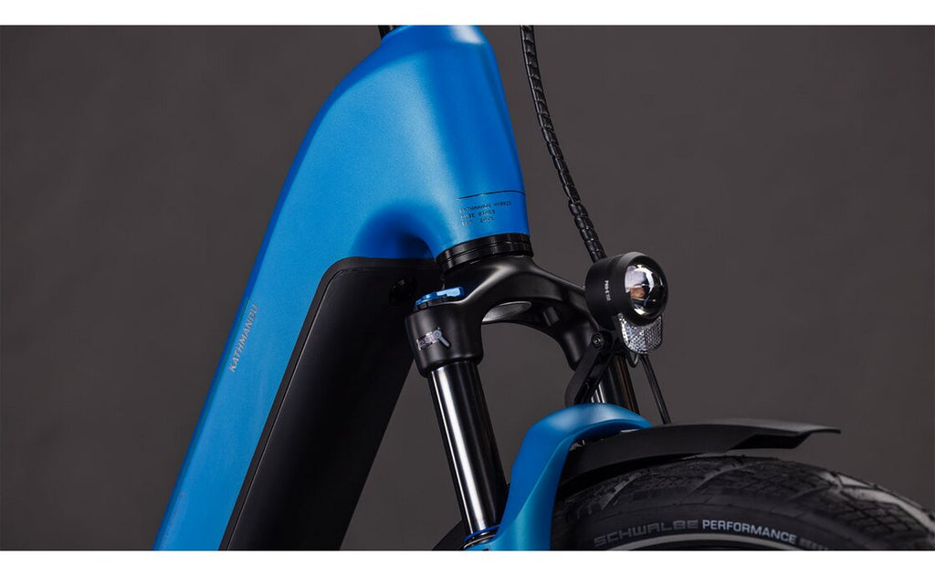 Cube Kathmandu Hybrid Comfort Pro 800 E-Trekkingrad Tiefeinsteiger – 800 Wh Akku, 28 Zoll