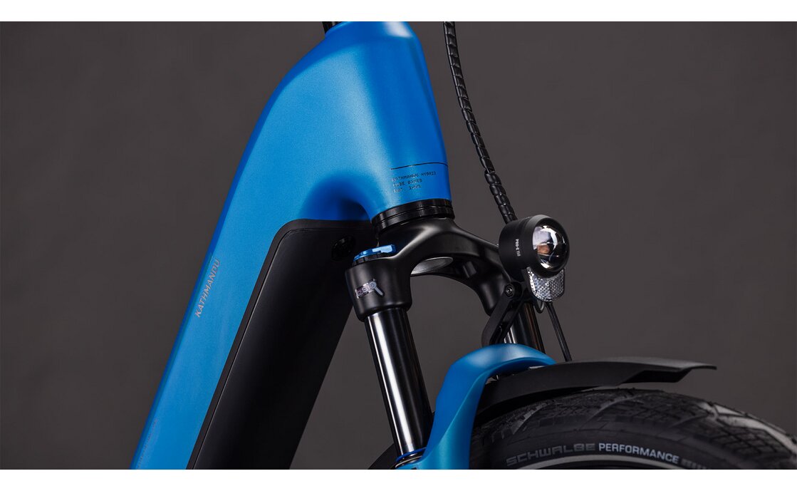 Cube Kathmandu Hybrid Comfort Pro 800 E-Trekkingrad Tiefeinsteiger – 800 Wh Akku, 28 Zoll