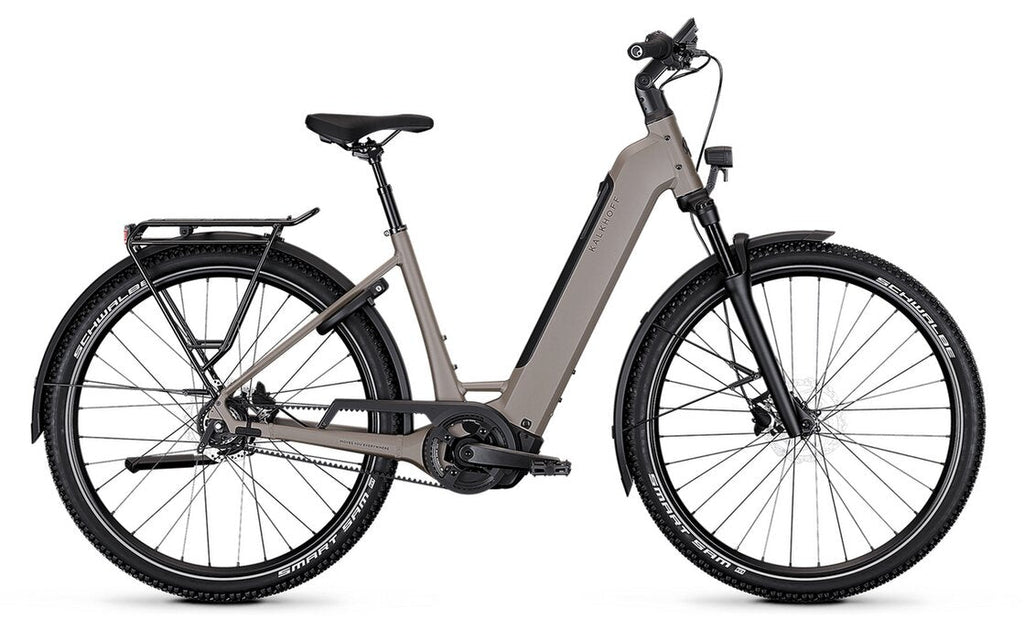 Kalkhoff Entice 3 Excite Belt E-Cityrad – Bosch Performance Line CX Smart Gen5, 600 Wh Akku