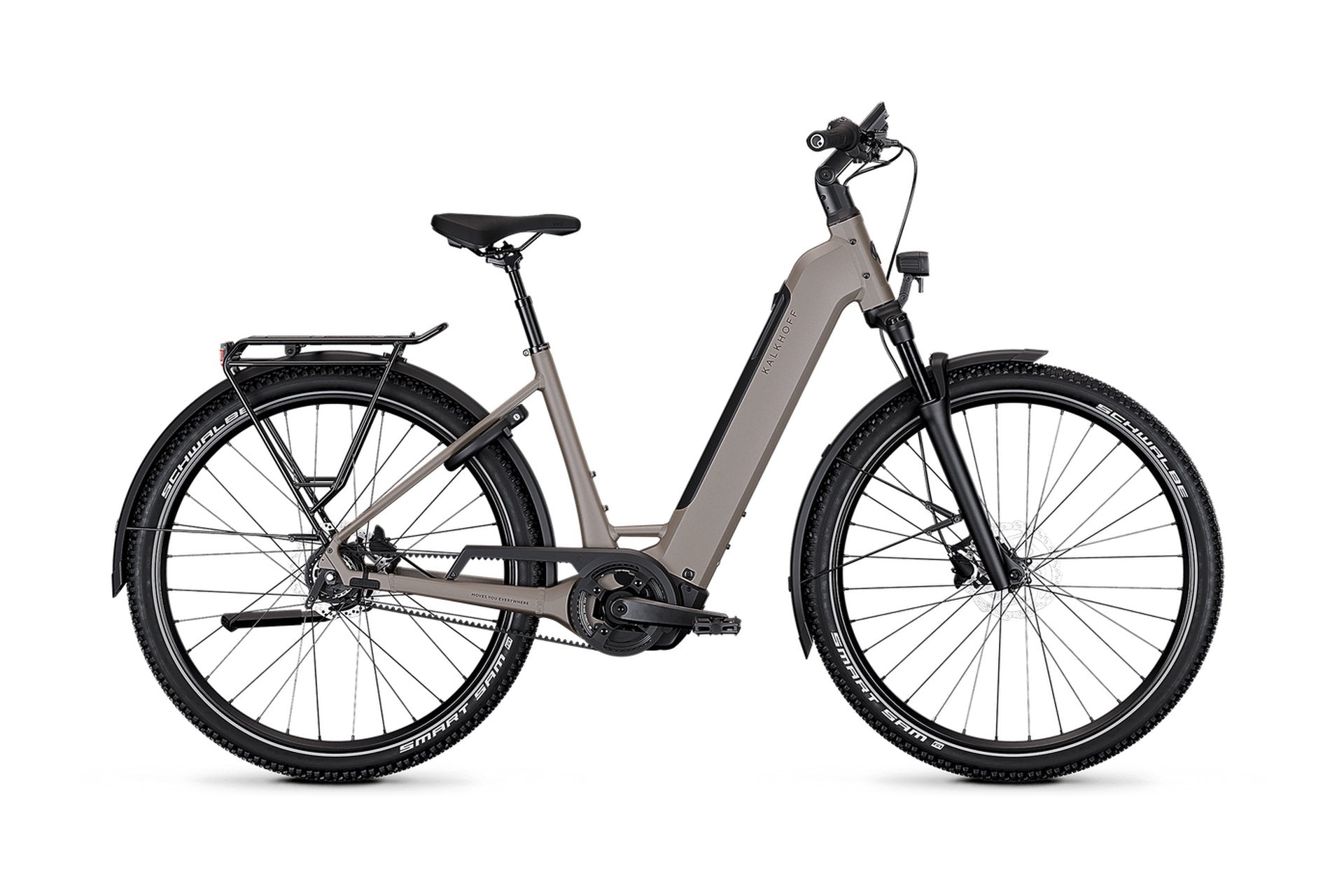 Kalkhoff Entice 3 Excite Belt E-Cityrad – Bosch Performance Line CX Smart Gen5, 600 Wh Akku